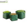 Lot de 3 sacs de jardin vert avec poignée, ThreeBag