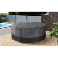 Housse de protection pour table ronde Ø.200 cm