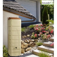 Récupérateur d'eau de pluie mural 650L, Mural Beige