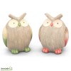 Hibou Medium, H.15 cm, animal en céramique, décoration extérieure