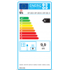 Poêle à pellets/granulés en acier à air frontal 12 kW, Grenade