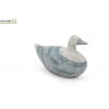 Canard Basalt, L.25 cm, animal en céramique, décoration extérieure