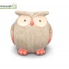 Hibou Small, H.10 cm, animal en céramique, décoration extérieure