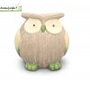 Hibou Small, H.10 cm, animal en céramique, décoration extérieure