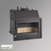 Thermopoêle à bois 54L, 20,5 kW, Insert Adeje