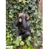 Singe en résine 32 cm, ne rien voir, déco de jardin, Riviera, achat, animal