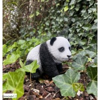 Bébé panda, 12 cm en résine, animal, décoration de jardin, Riviera, achat, vente, pas cher