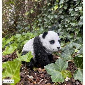 Bébé panda, 12 cm en résine, animal, décoration de jardin, Riviera, achat, vente, pas cher