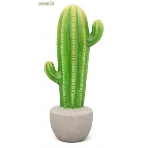 Cactus Pin en céramique, H.34 cm, décoration extérieure