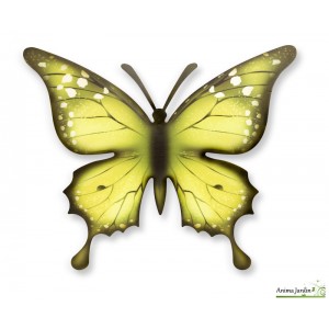 Papillon L.40 cm, animal en métal, ornement décoration extérieure