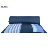 Matelas pour Bain de soleil / Transat, Oleron, Rayure bleu