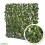 Treillis extensible en bois de saule, Imitation feuilles Jasmin fleuri