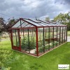 Serre de jardin Supra 3,15 en aluminium et verre trempé, Brut ou laqué