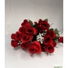 Piquet de 24 roses artificielles, H.55 cm