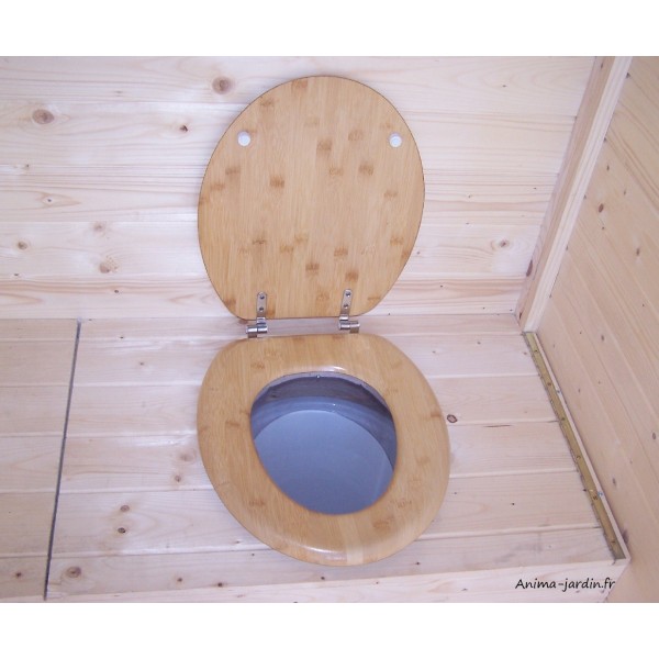 Toilettes sèches en bois avec sciure, équipé lave mains, achat/vente