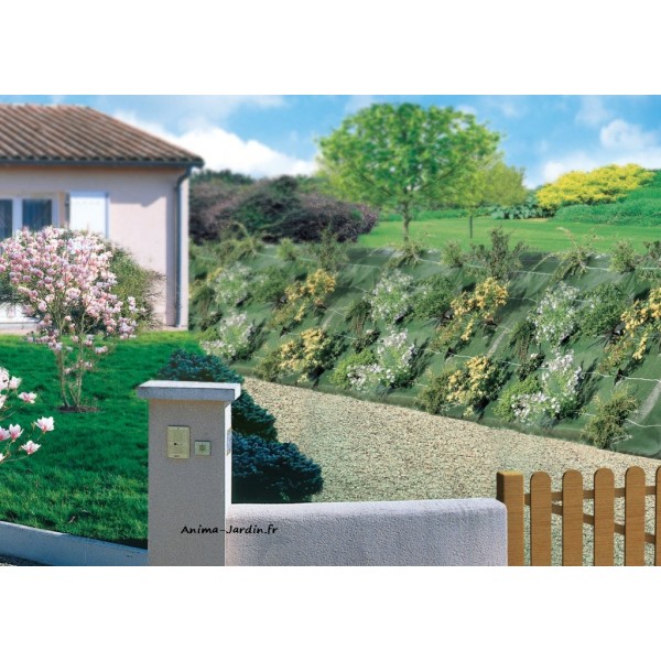 Nortene Paillage naturel 75 x 500 cm - pour jardin et potager 100