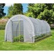 Serre Maraichère tunnel EDENIA 18m², serre souple PVC armé, pas cher, Nortene