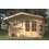 Abri de jardin en bois 40mm, Habitable, Chamonix, 11m², 2 portes, solid, pas cher, achat