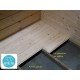 Abri de jardin en bois 28 mm, Oslo, toit plat, 6m², Solid, pas cher, achat, vente