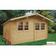 Abri de jardin en bois 28mm, Visp, 14m², 2 portes, Solid, pas cher, achat, vente