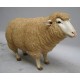 Mouton debout en résine, Brebis tête haute, animal de la ferme, Jardin, achat