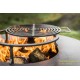 Braséro, Piatto XL Corten, ø 130 cm, aspect rouillé naturel, Quoco, plancha, barbecue, braséro 3 en 1, Fargau, achat