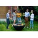 Braséro, Boule Noir, ø 100 cm, inox, barbecue, plancha, braséro 3 en 1, BGS, achat, pas cher