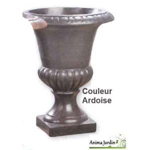 Coupe haute Médicis en béton ciré Grandon, achat/vente, hauteur 51 cm