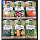 Lot de 6 sachets de graines Bio, graines potagères, jardin ouvrier, potager, achat, pas cher