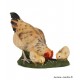 Poule avec poussins, figurine, animal en polyrésine, décoration du jardin, achat, vente, pas cher