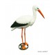 Cigogne, H.87 cm, décoration extérieure, animal, Ubbink, achat, pas cher