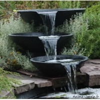 Fontaine 3 vasques, Nova Scotia, Ubbink, achat, pas cher