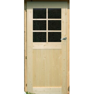 Porte simple pour abri de jardin, porte complète, abri Solid, achat