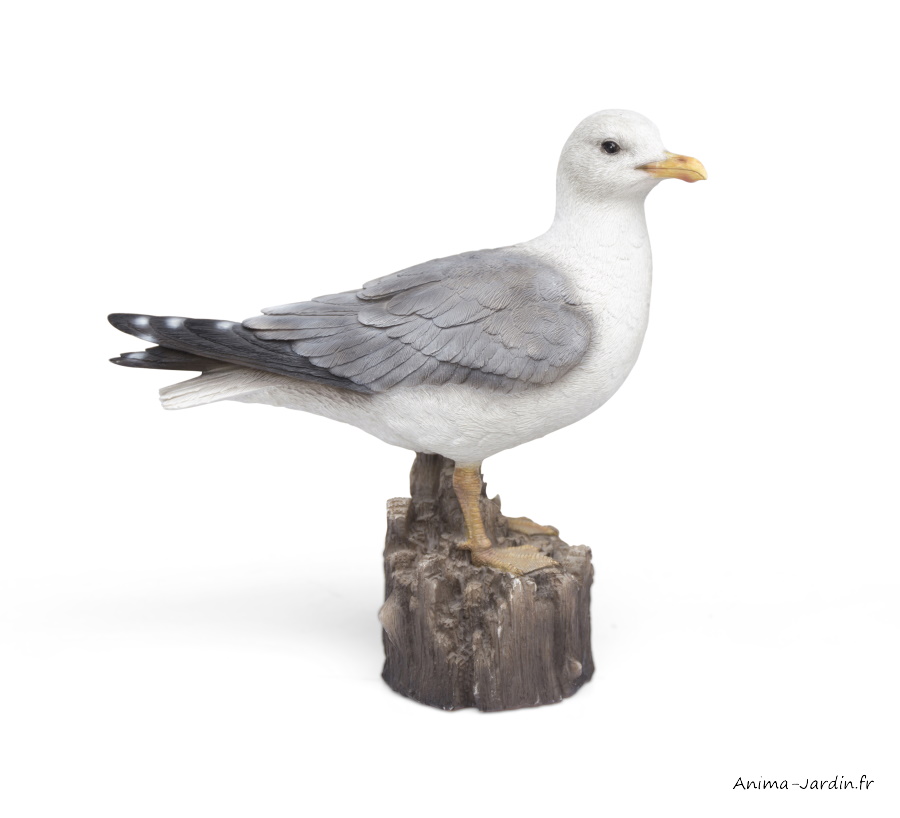 Mouette, H.23 cm, décoration extérieur, Garden IDAnima-Jardin.fr