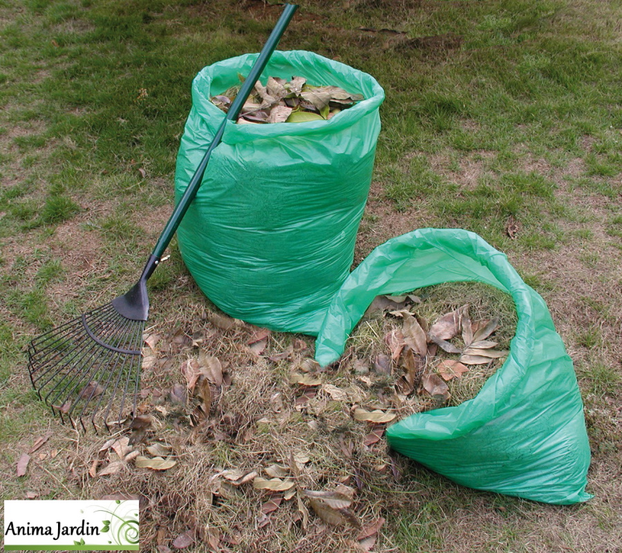 Lot de 10 sacs de jardin 70L, Garden Bag