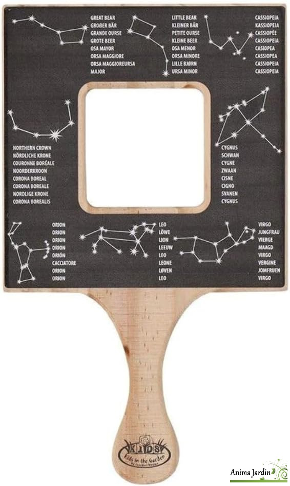 Cadre explorateur pour enfant - Observatoire ciel étoilé O Découvrez nos abris animaux juste ici ! Caractéristiques : Matériaux Bois Dimensions L.11,80 x P.1,20 x H.19,90 cm + d'infos - FSC 100% - Idéal pour observer les étoiles et les états de lune, Esschert Design, Anima Jardin.fr