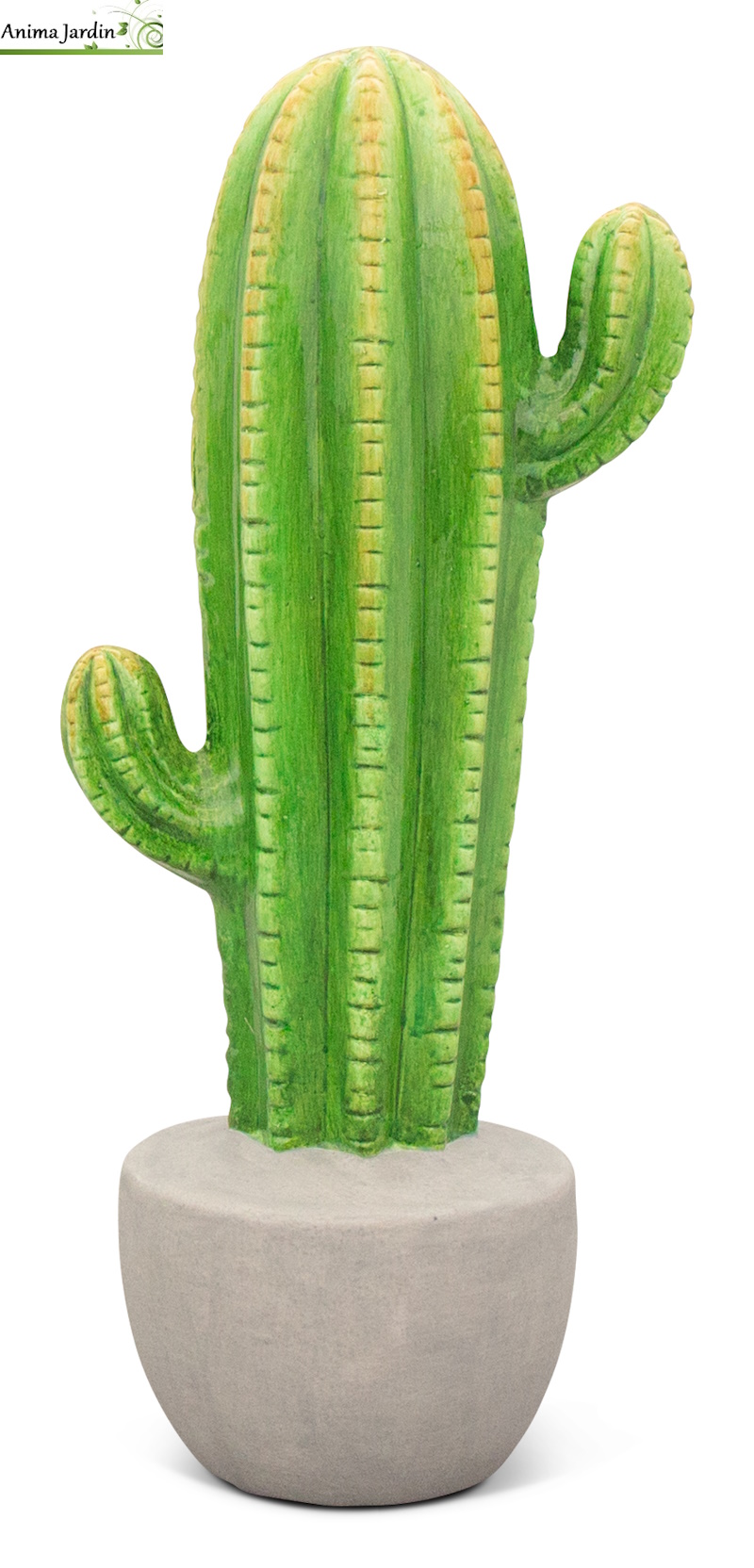 Cactus Pin en céramique, H.34 cm, décoration extérieure, garden id, anima jardin