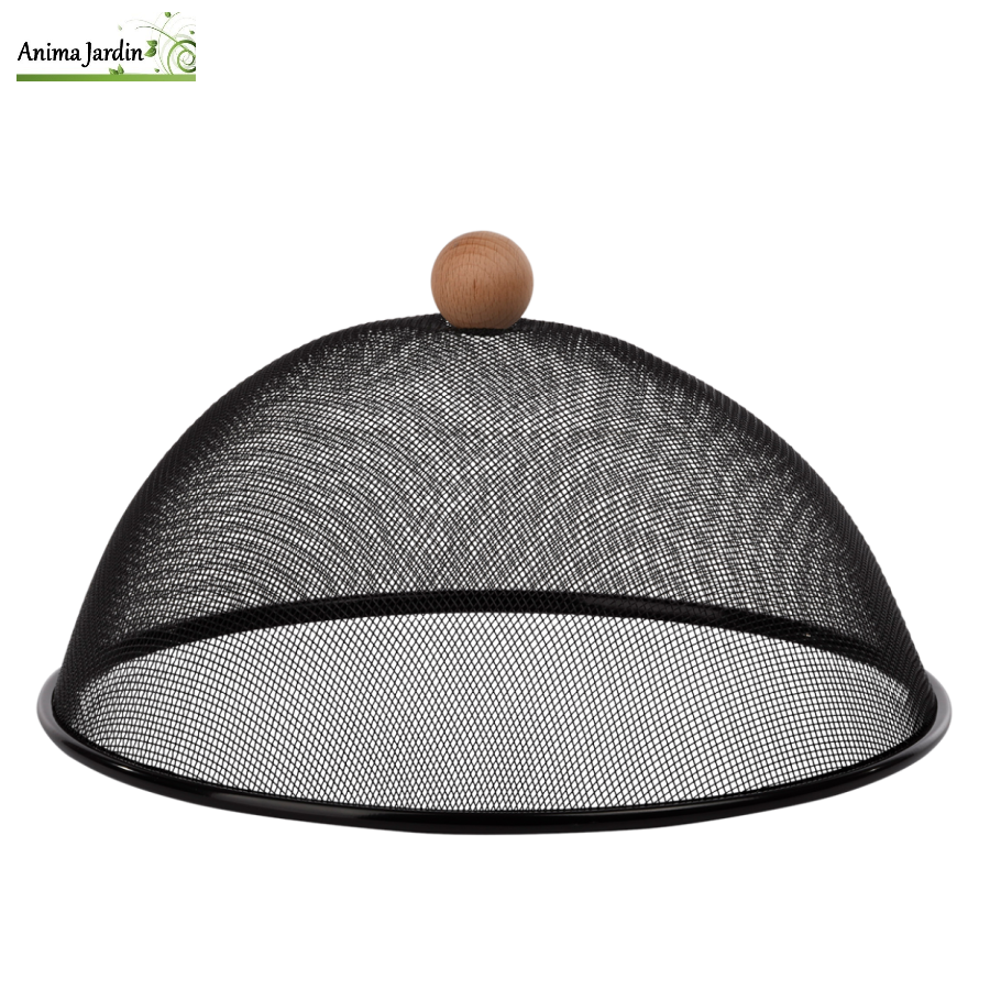 Cloche alimentaire noire Ø.30 cm, Esschert Design, Anima Jardin.fr