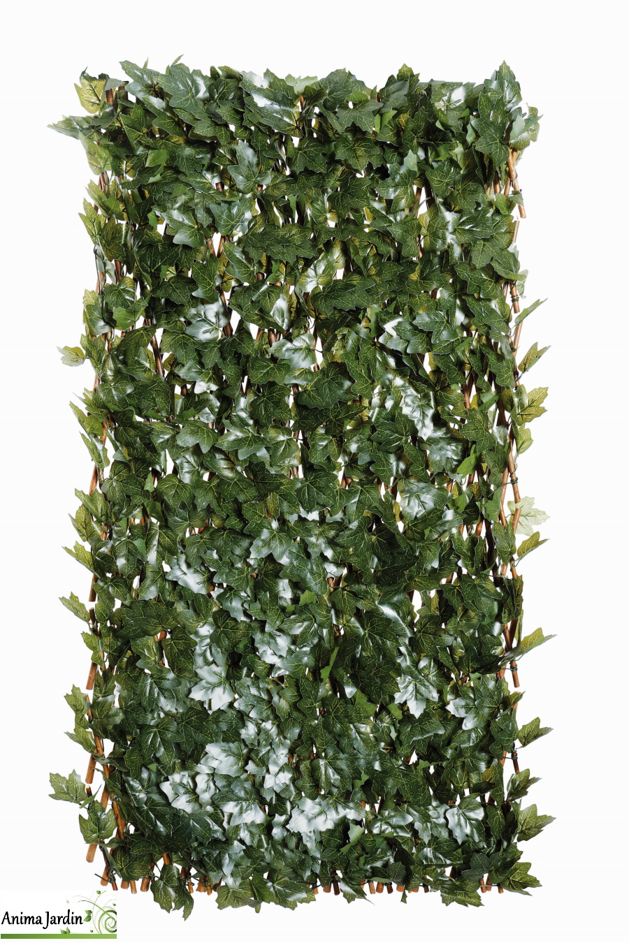 Treillis extensible en osier, Feuille de Lierre, 2x1 m, ideal-garden-netlon-achat-pas-cher-anima-jardin.fr