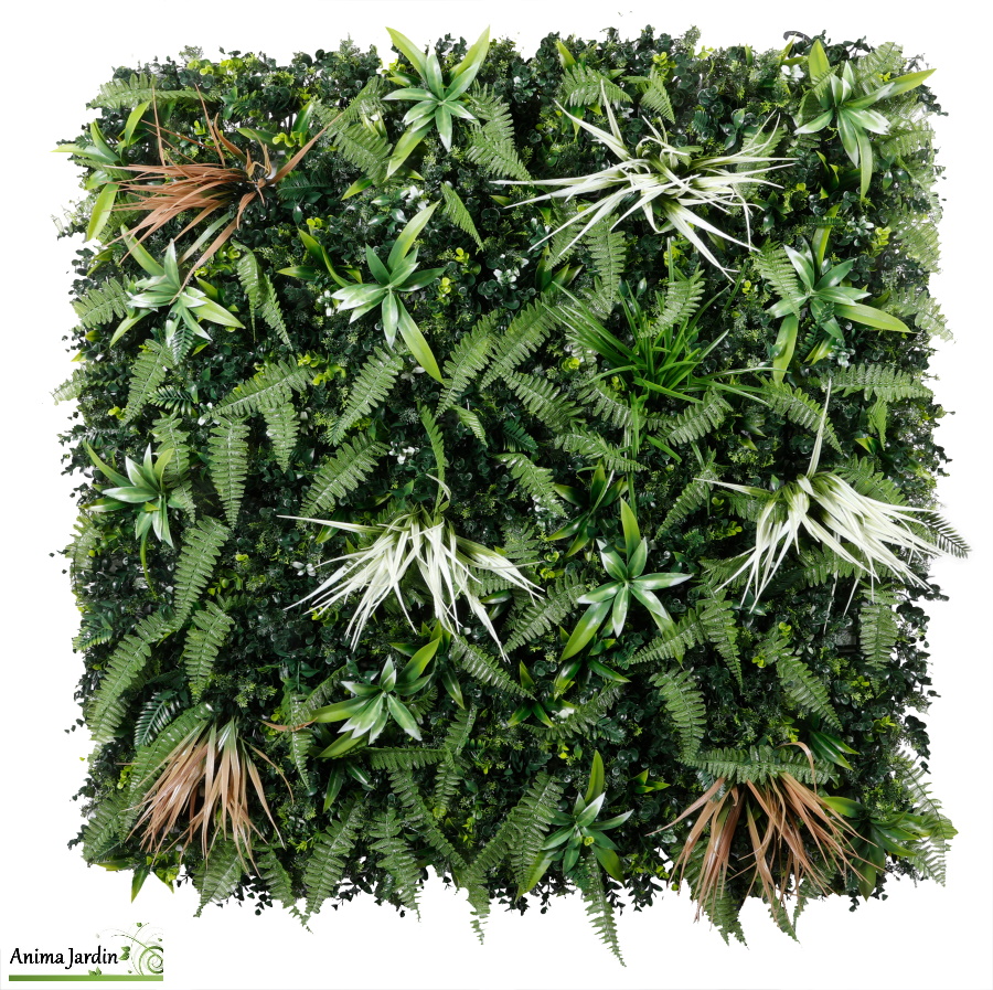 Mur végétal, artificiel Sabana, 1x1 m, ideal-garden-netlon-achat-pas-cher-anima-jardin.fr