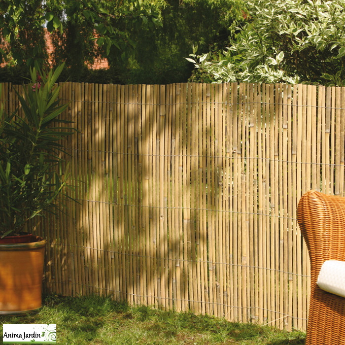 Canisse en bambou fendu, 3/5 occultant, ideal-garden-netlon-achat-pas-cher-anima-jardin.fr