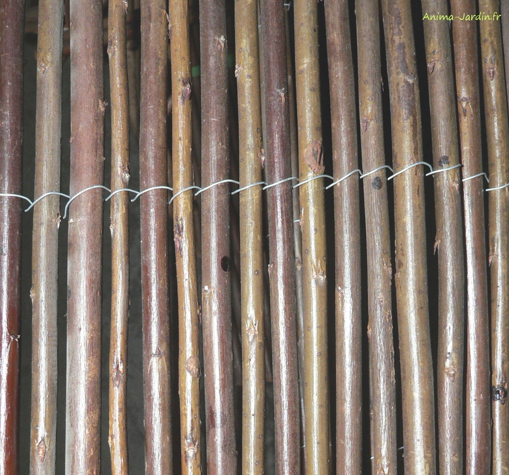 Canisse osier fency wick marron 1.50 x 3 mètres - Nortene.